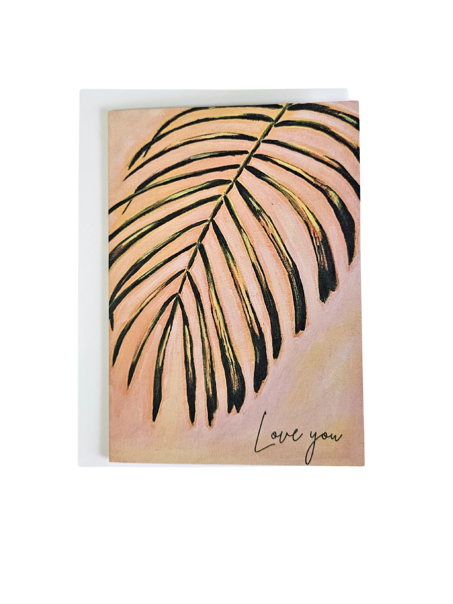 Love you - greeting card
