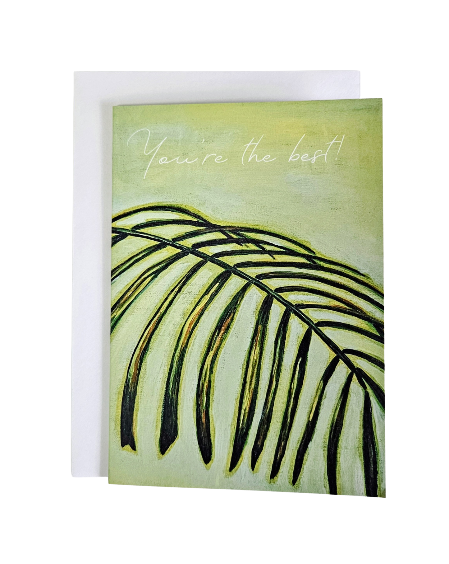 You're the best - greeting card