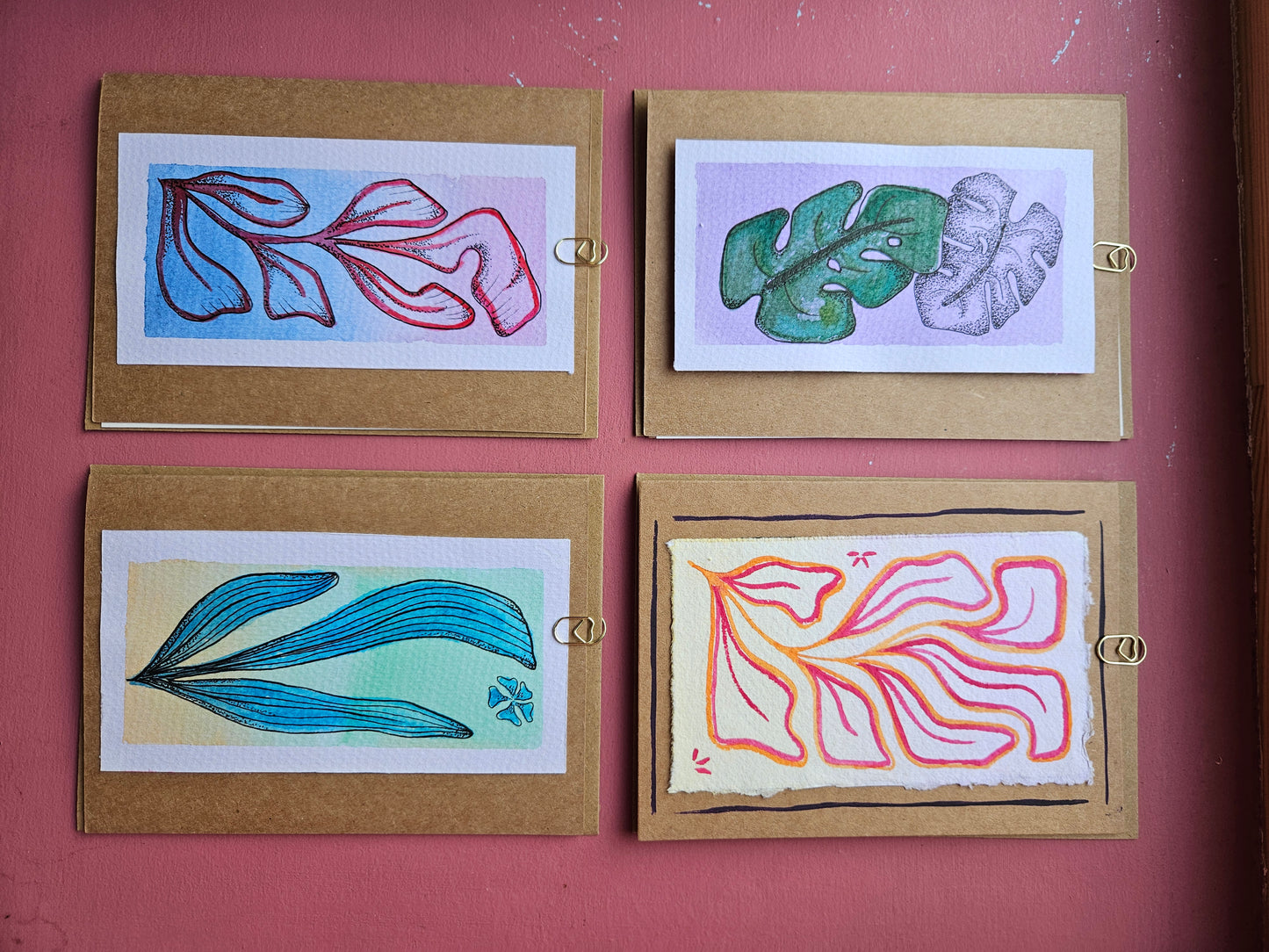 Handmade cards - LUCKY DIP of three