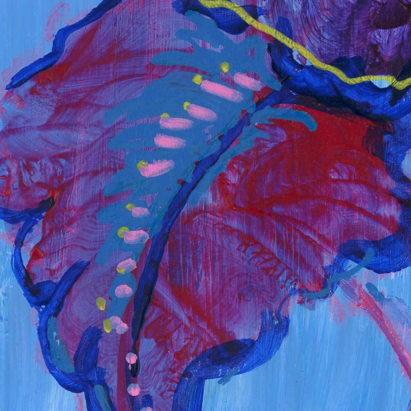 Caladium - floral wall art print