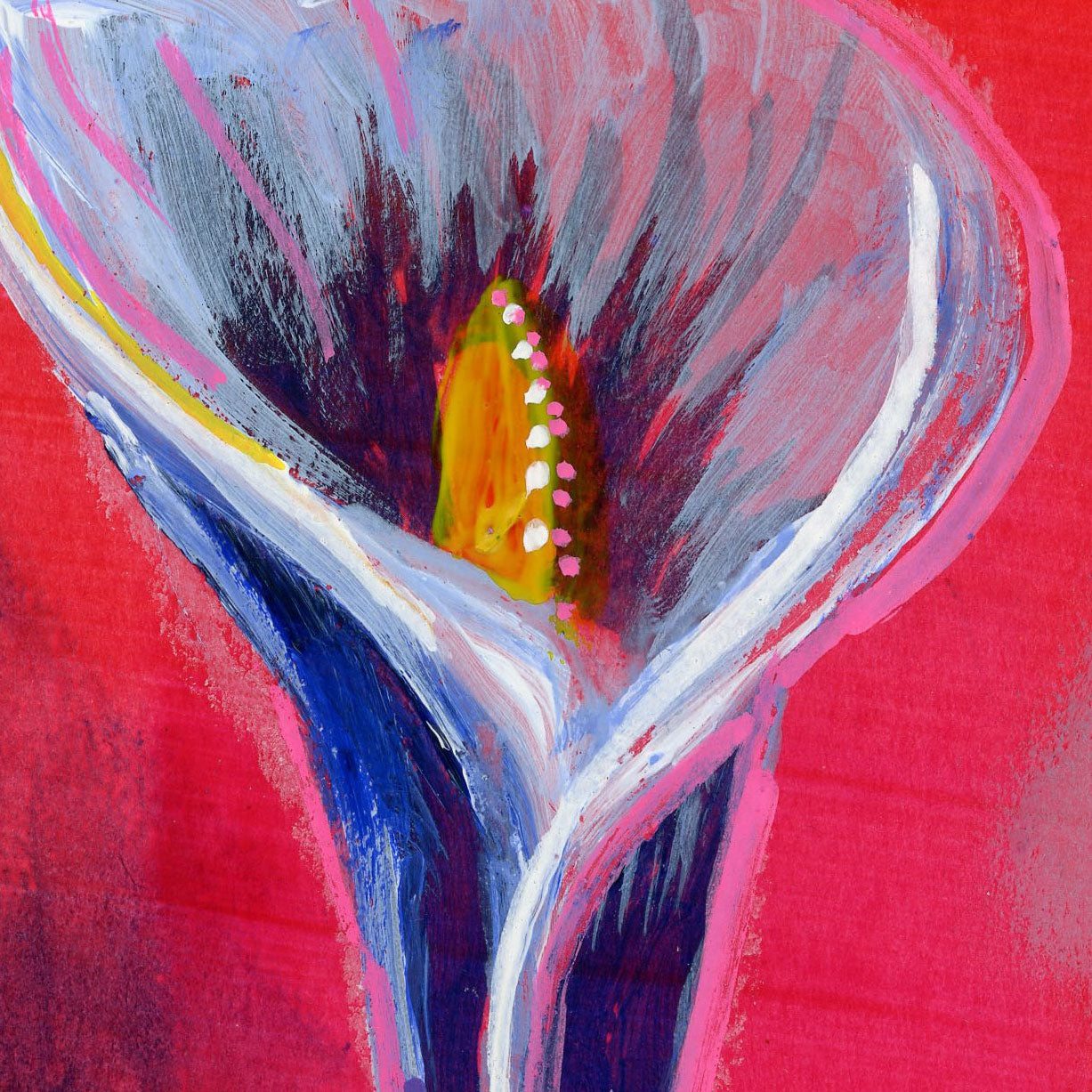 Calla Lily - floral wall art print